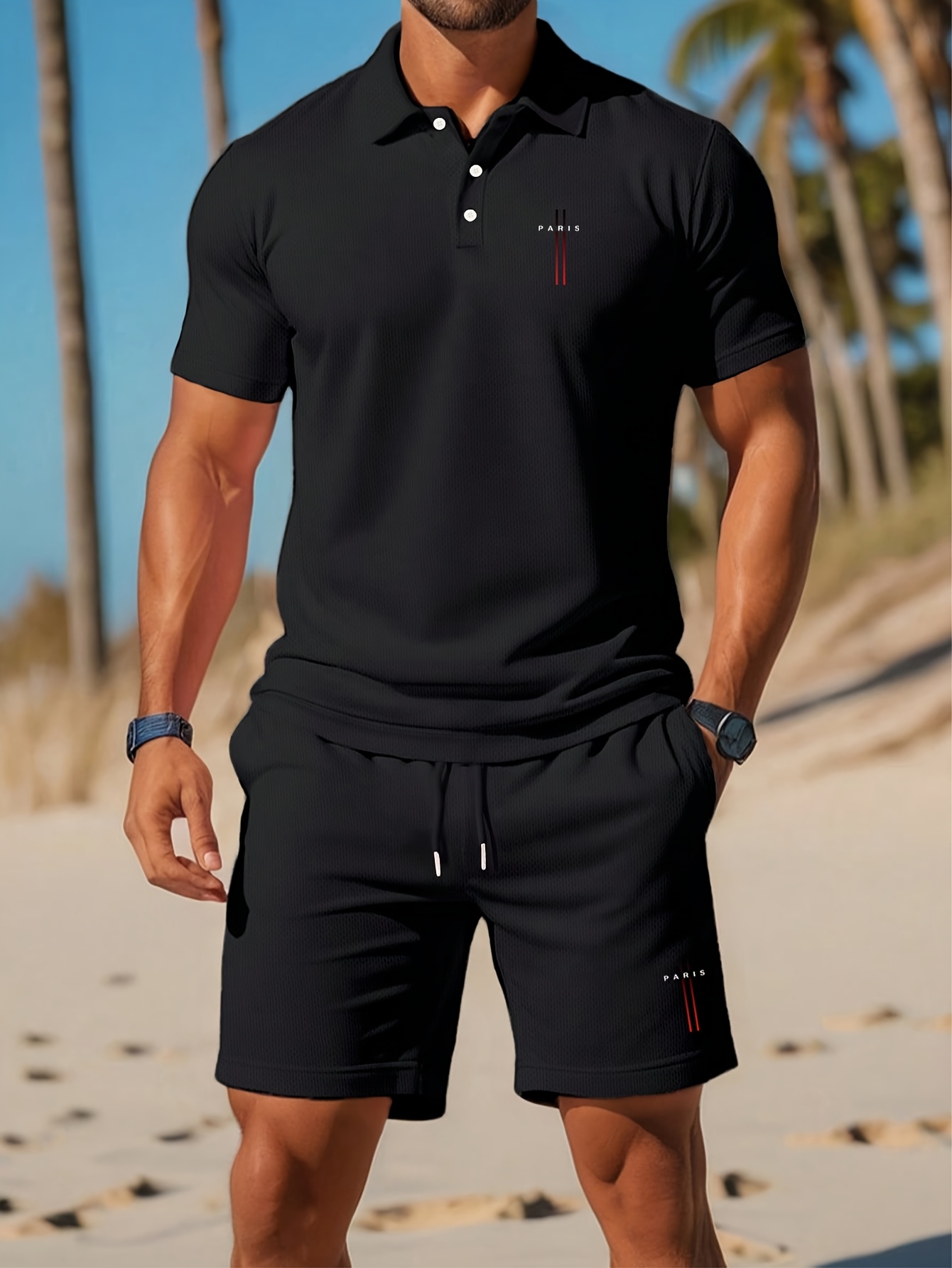 3D Printing Design - 2026 Summer Men's Polo Shirt Set