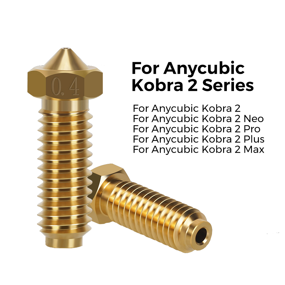 3D Printer Nozzle Brass - 1~10Pcs 3D Printer Brass Nozzle Volcano