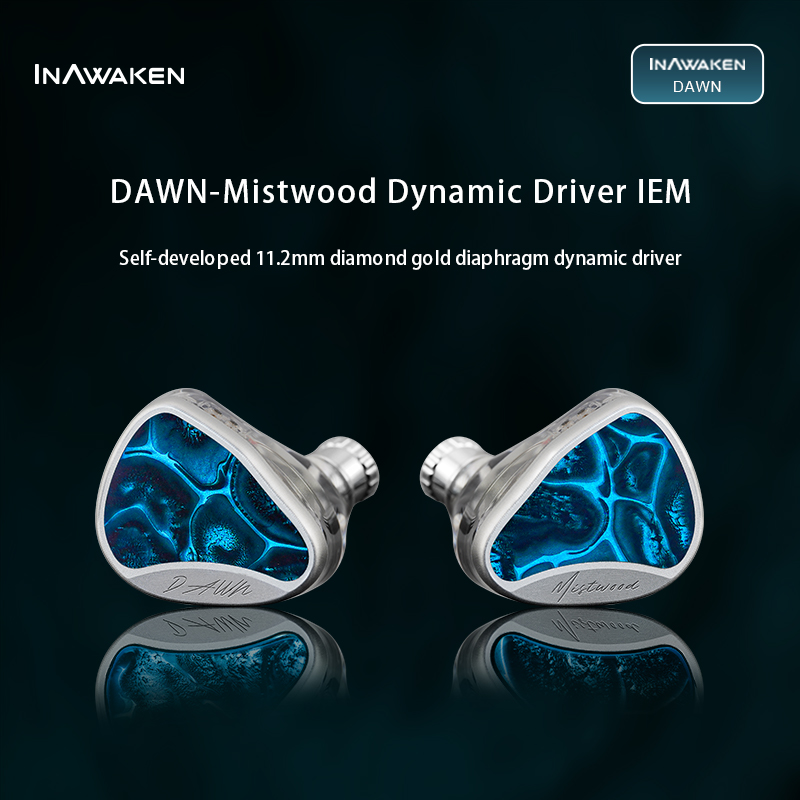 3D Printing Technology - INAWAKEN Dawn Mistwood In-Ear Monitor 11.2mm