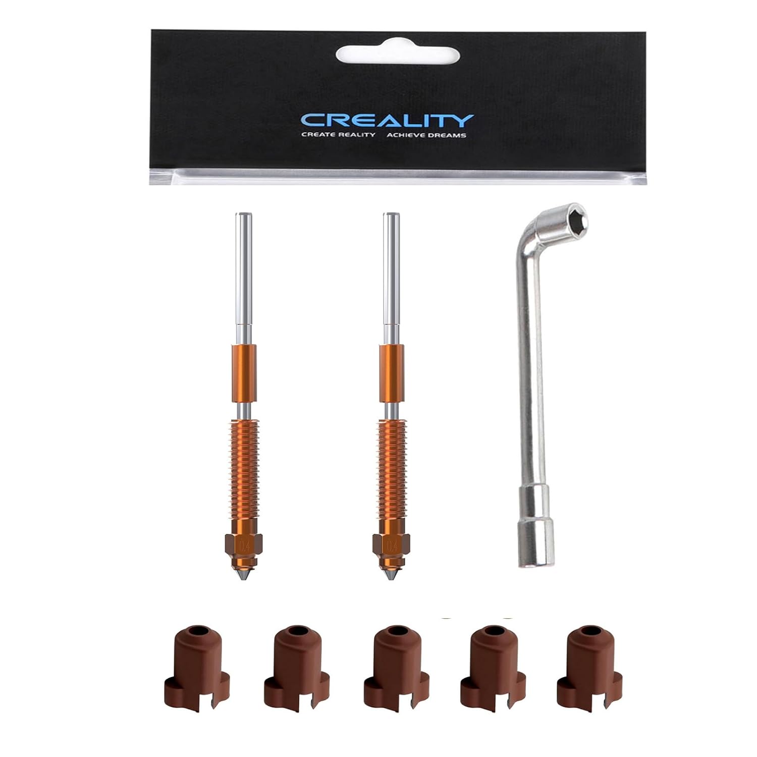 3D Printer Nozzle Brass - 1/3/5PCS Creality K1C Nozzle, for K1C,