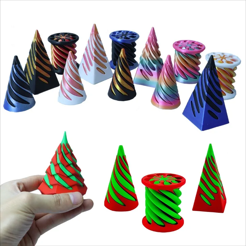 3D Printing Technology - Spiral Cone 3D Printed Highpass Stress