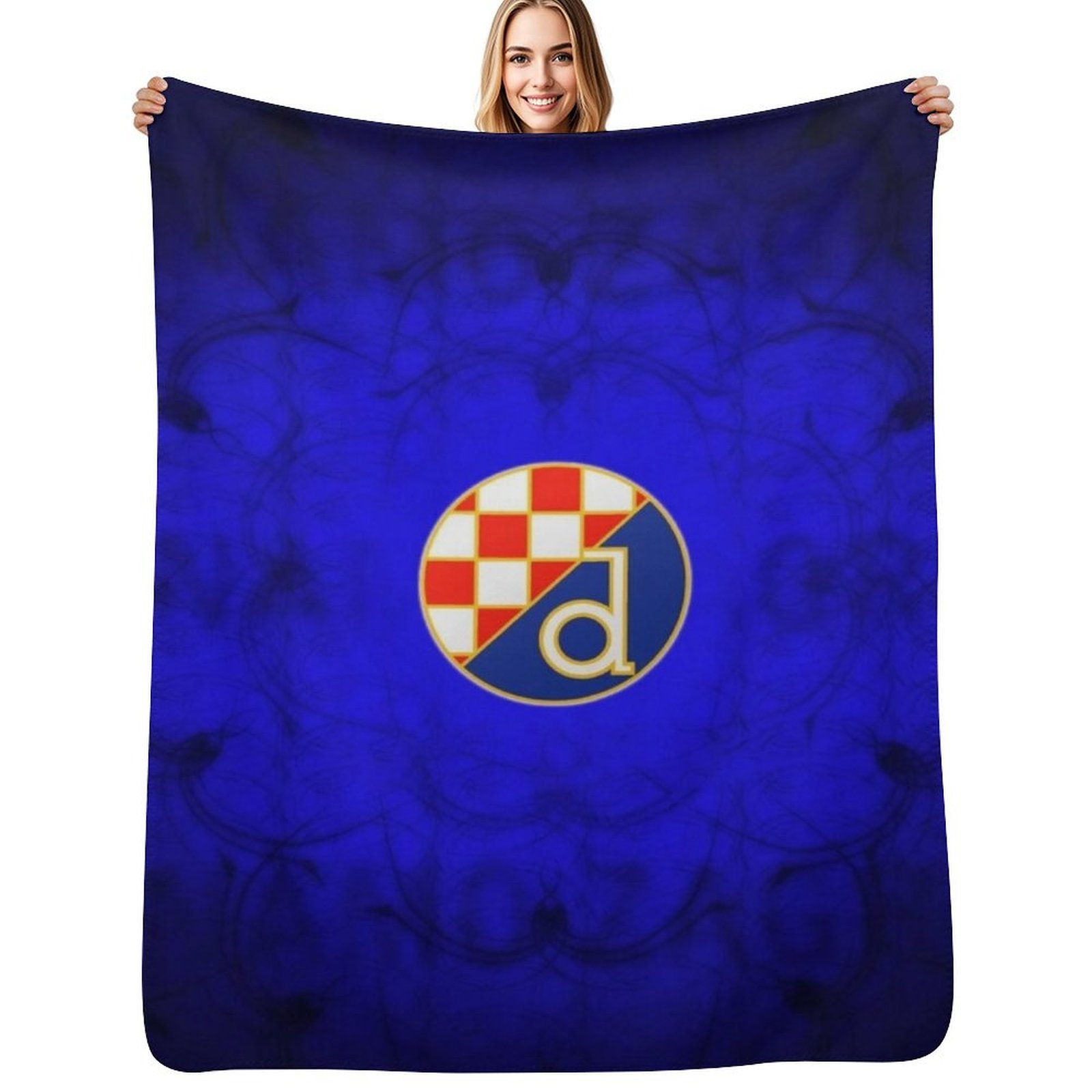 3D Printing Zagreb - GNK Dinamo Zagreb Throw Blanket Machine