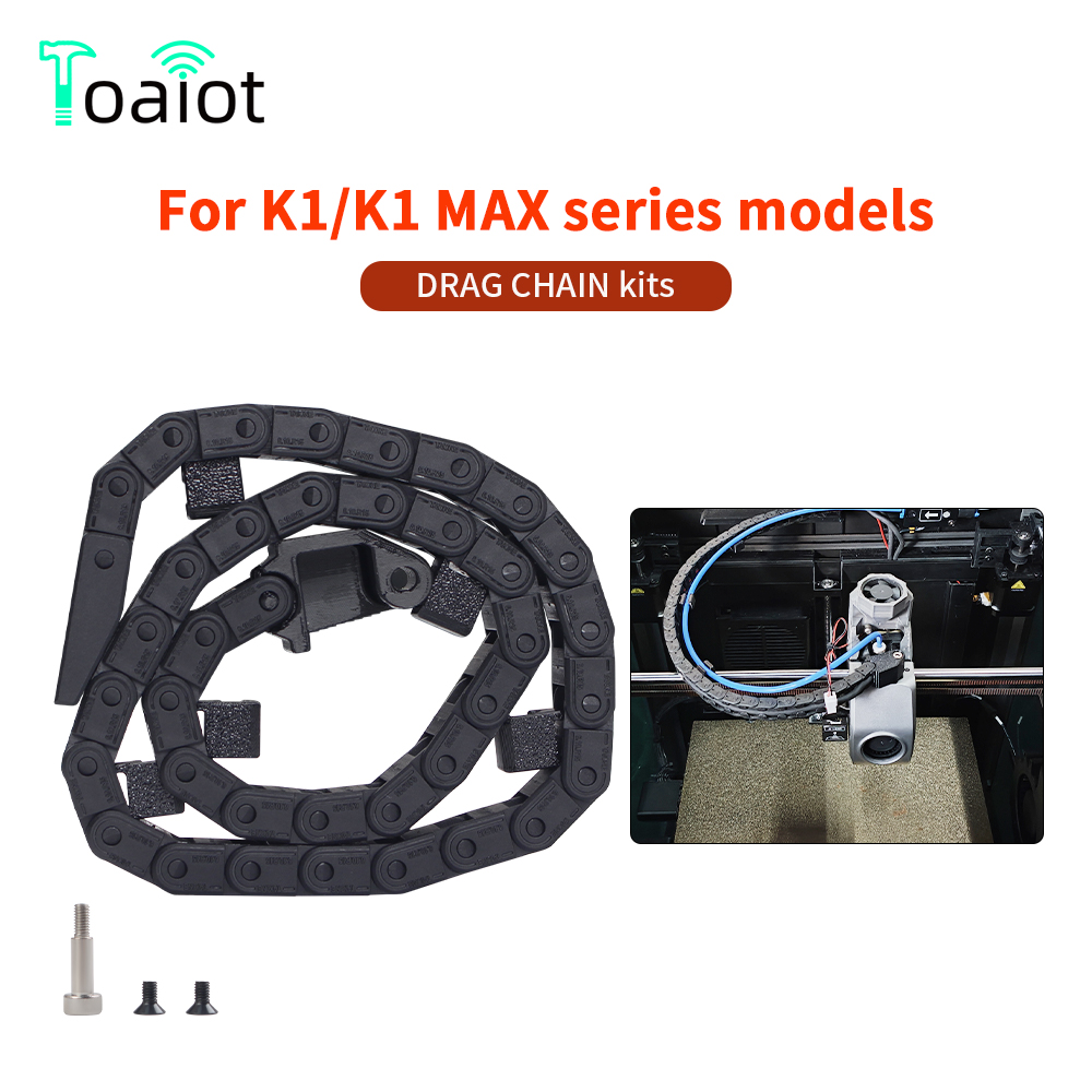 3D Printer Cable Chain - For K1 MAX Drag Chain Detachable