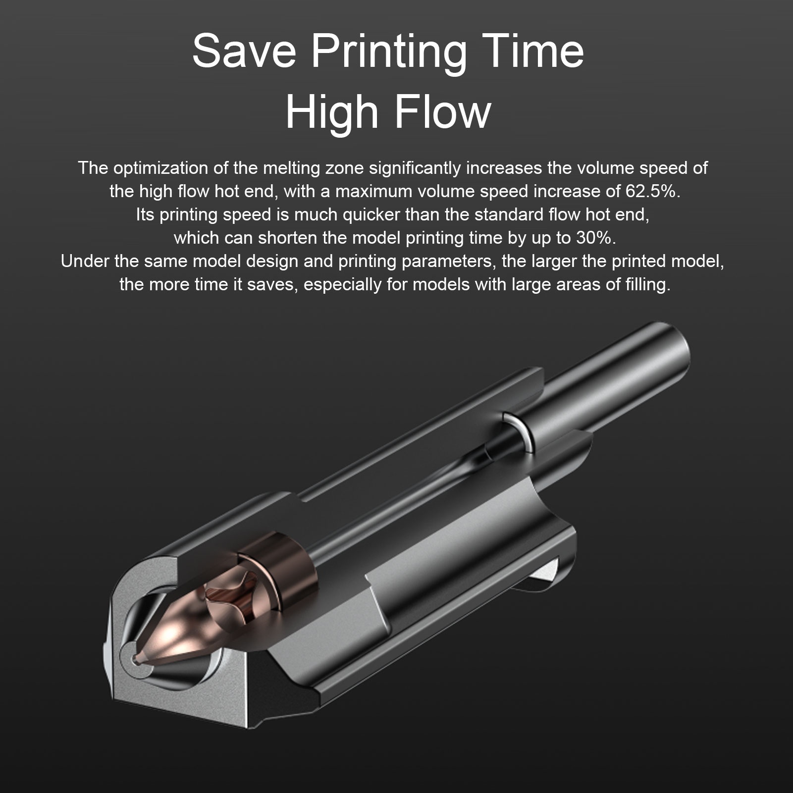 3D Printing Bambu - E5 High Flow Hotend Replacement for