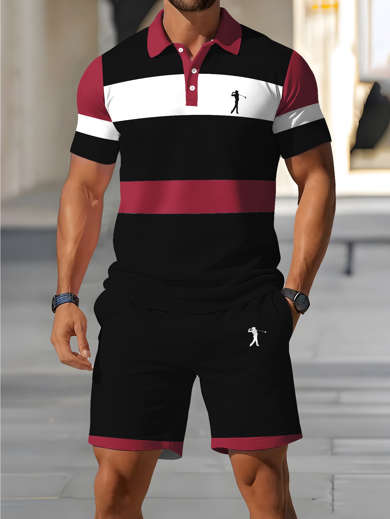 3D Printing Design - 2026 Summer Men's Polo Shirt Set