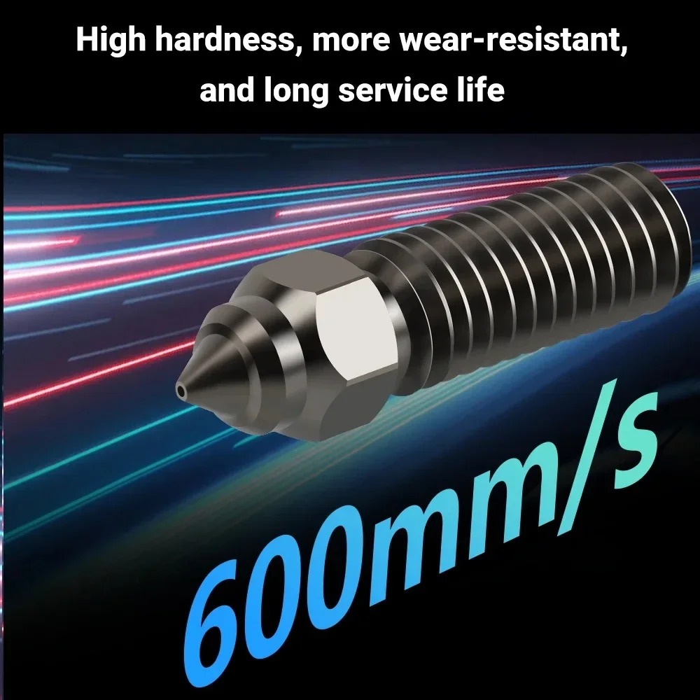 Creality K1 Hardened Steel Noz - 3D Printer Nozzle Brass recension och pris