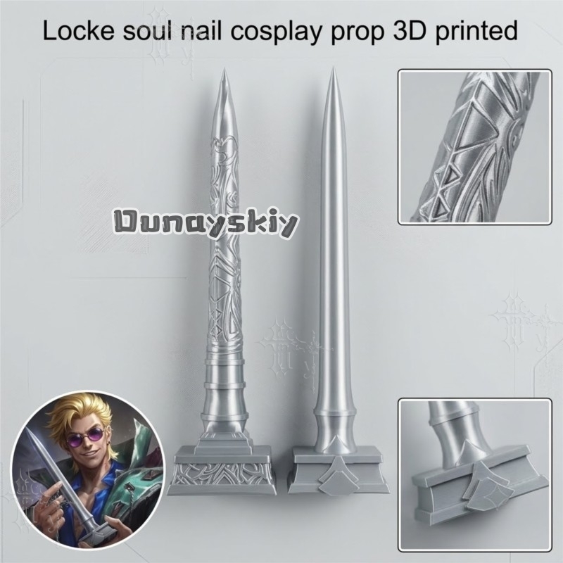 KS*27Locke The Ashen Exorcist  - 3D Printing Nails recension och pris