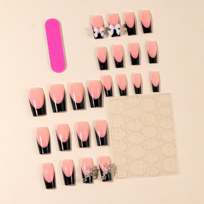 24pcs Summer Long Presss on Na - 3D Printing Nails recension och pris