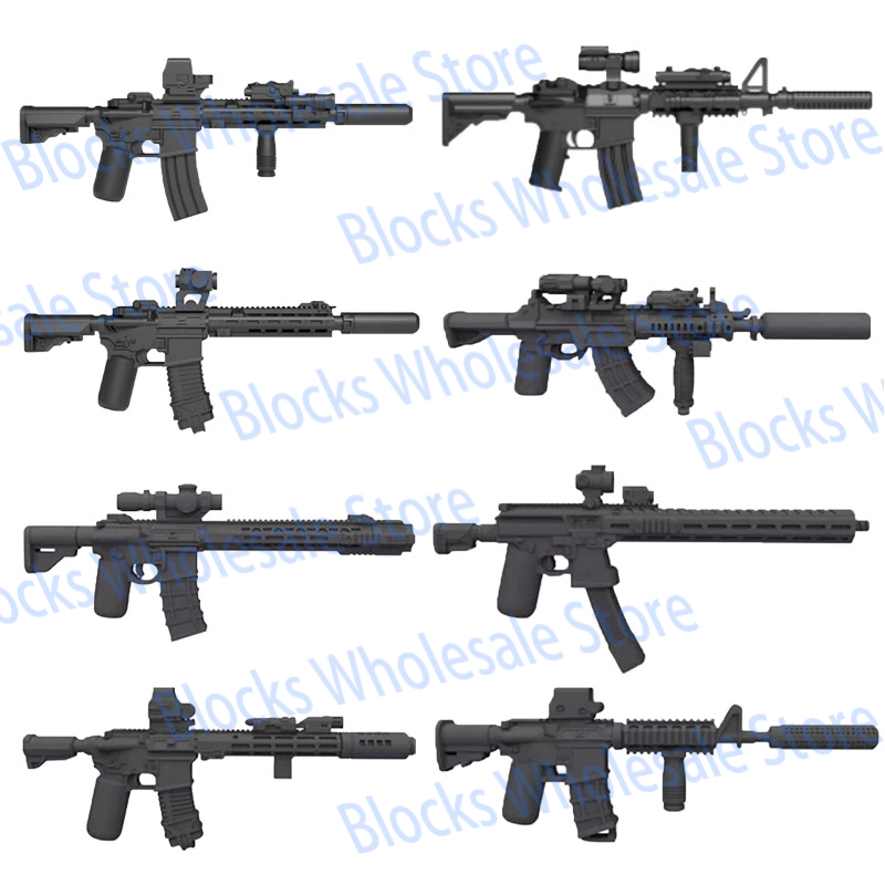 MOC Military Figure Equipment  - 3D Printing Lego Bricks recension och pris