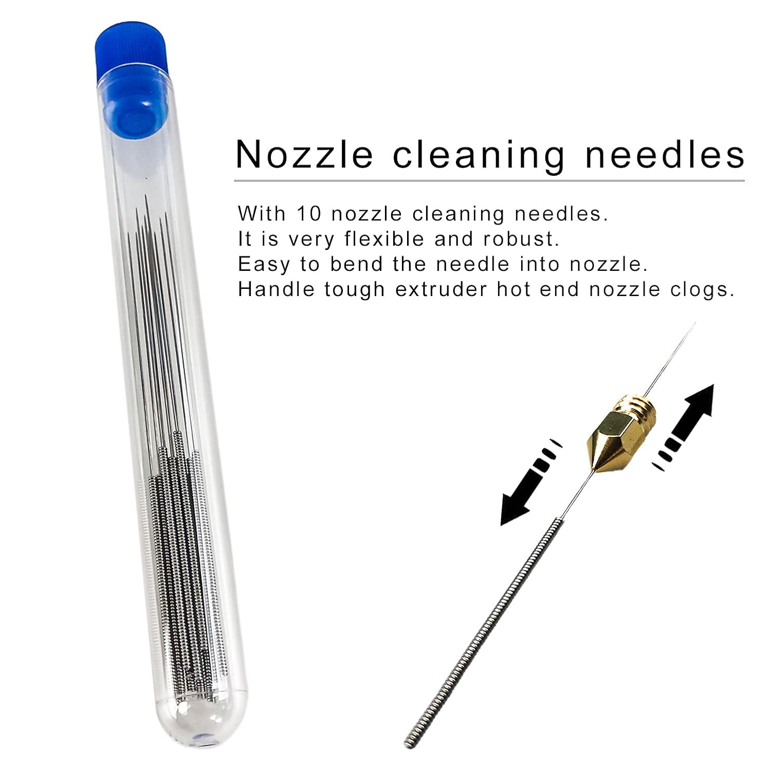 CREALITY 20 Pcs MK8 Brass Nozz - 3D Printing Creality recension och pris