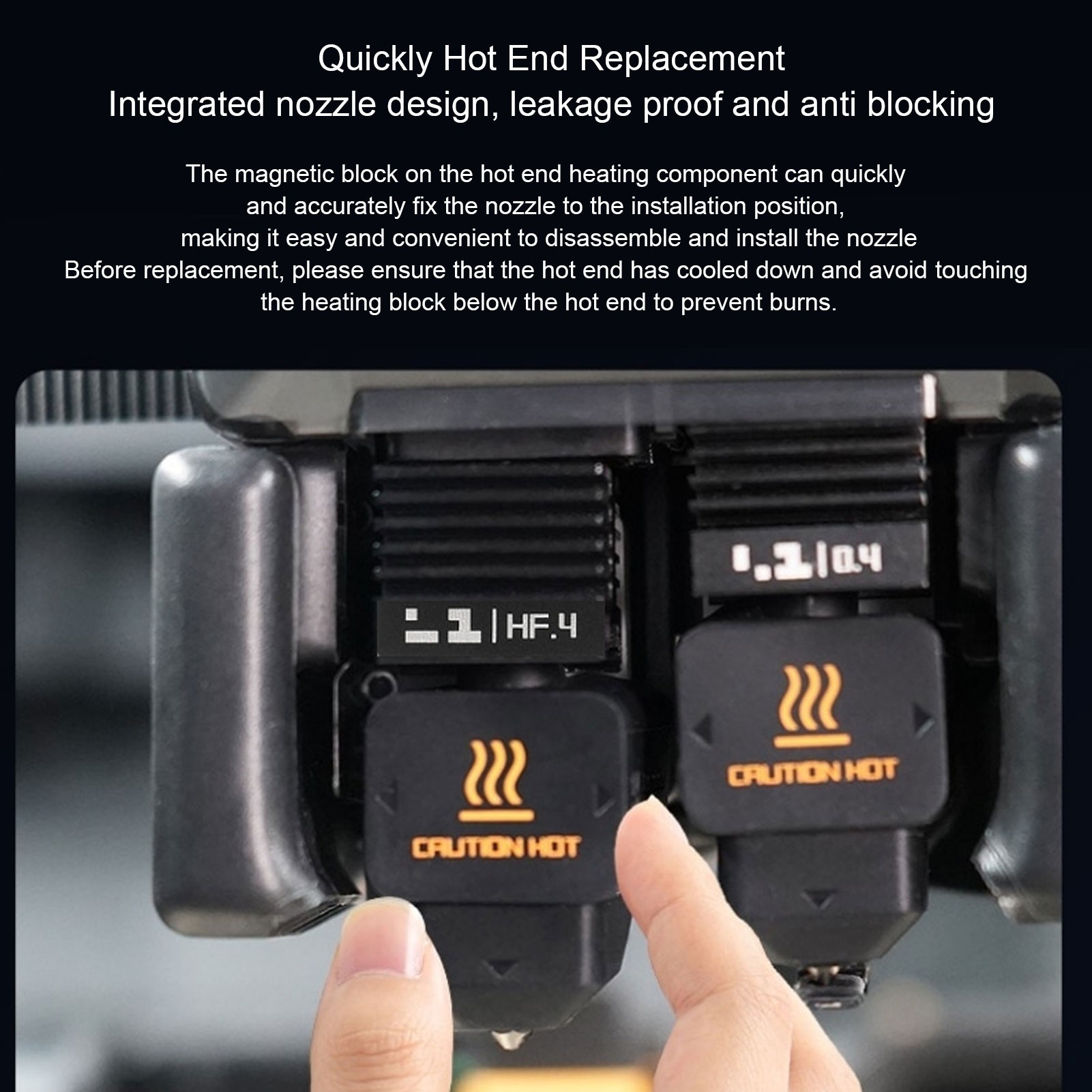 High Flow Hotend Replacement f - 3D Printing Bambu recension och pris