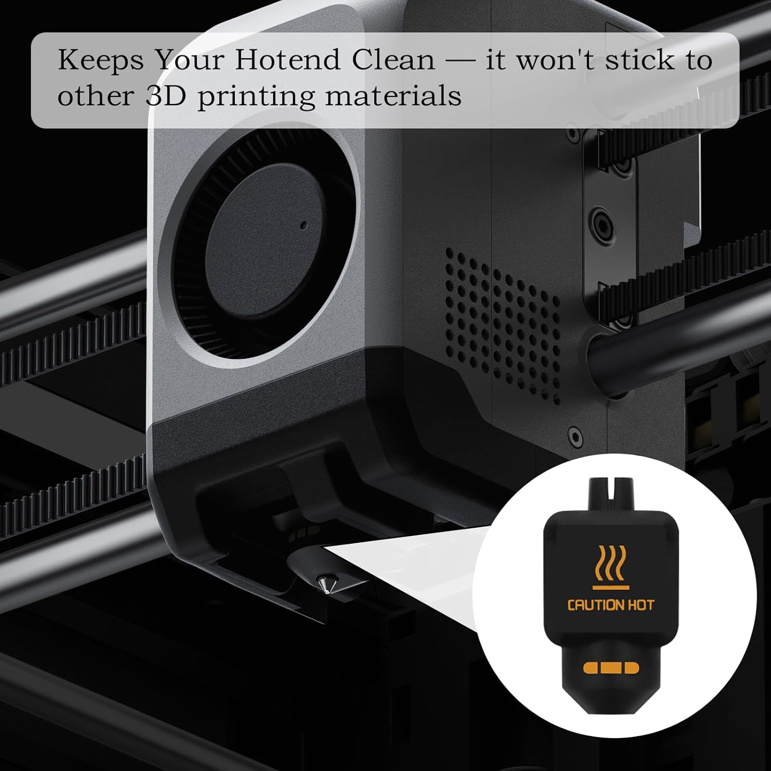 10Pcs Black Silicone Sock for  - 3D Printing Bambu recension och pris