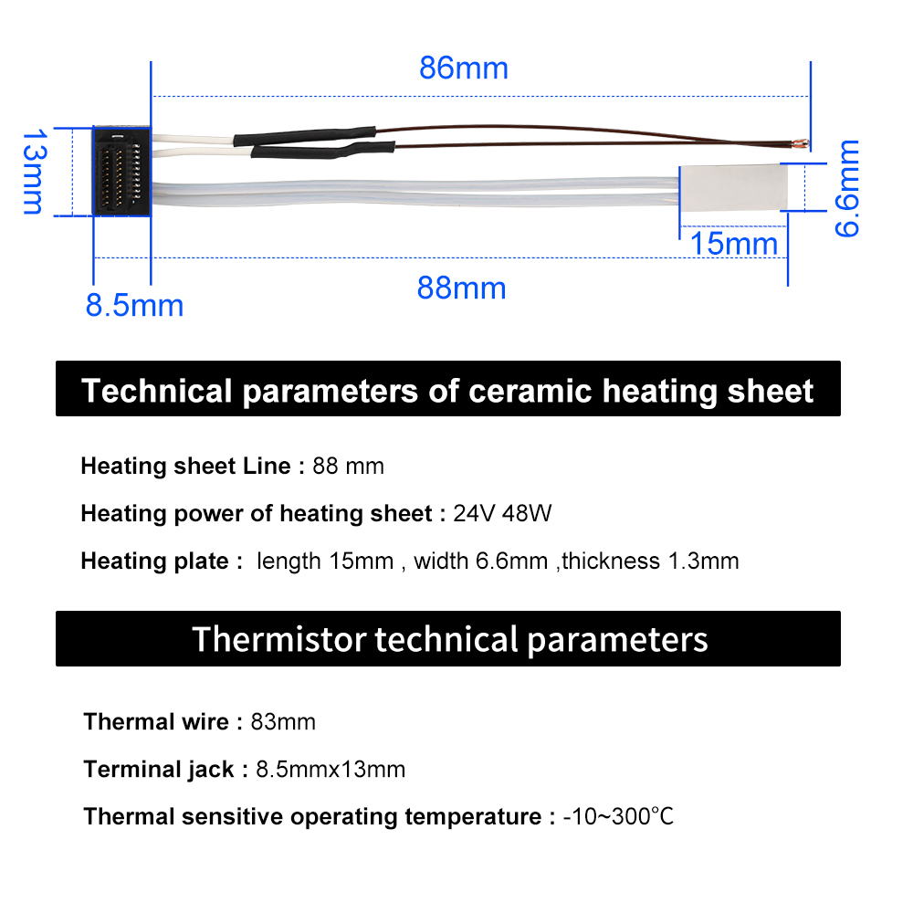 Heating Tube For Bambu Lab A1  - 3D Printing Bambu recension och pris