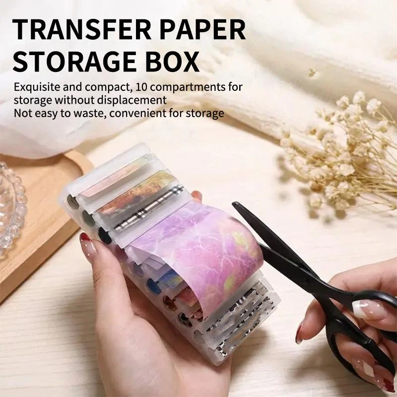 10 Grid Nail Transfer Paper 3D - 3D Printing Nails recension och pris