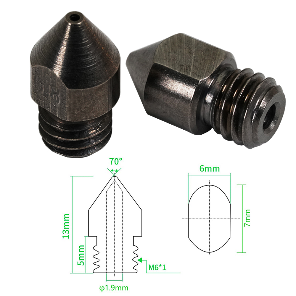 1.75mm MK8 3D Printer Hardened - 3D Printing Ender recension och pris