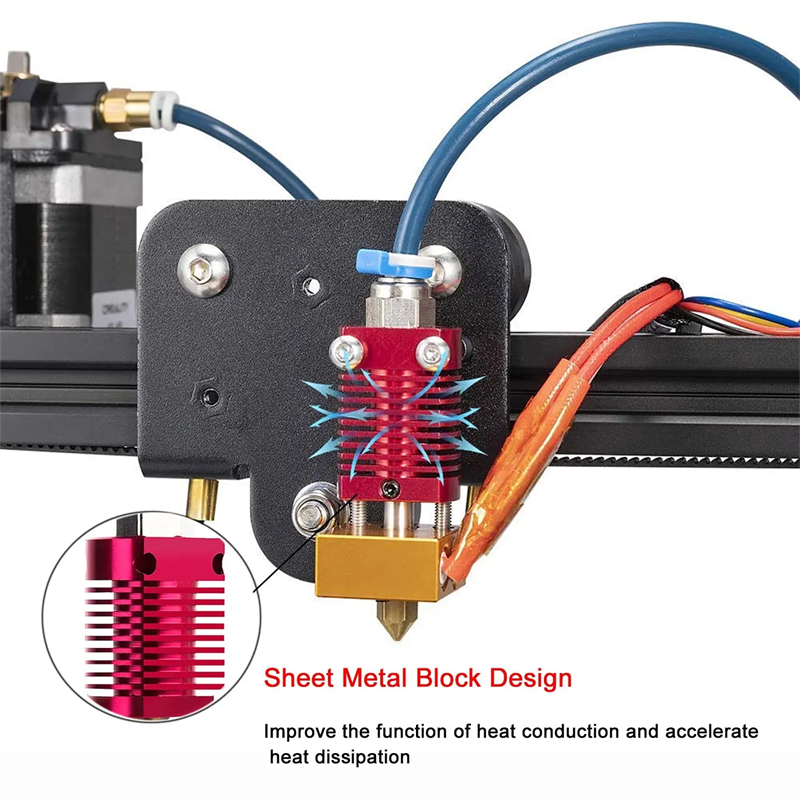 3D Printer Ender 3 Metal J-Hea - 3D Printing Ender recension och pris