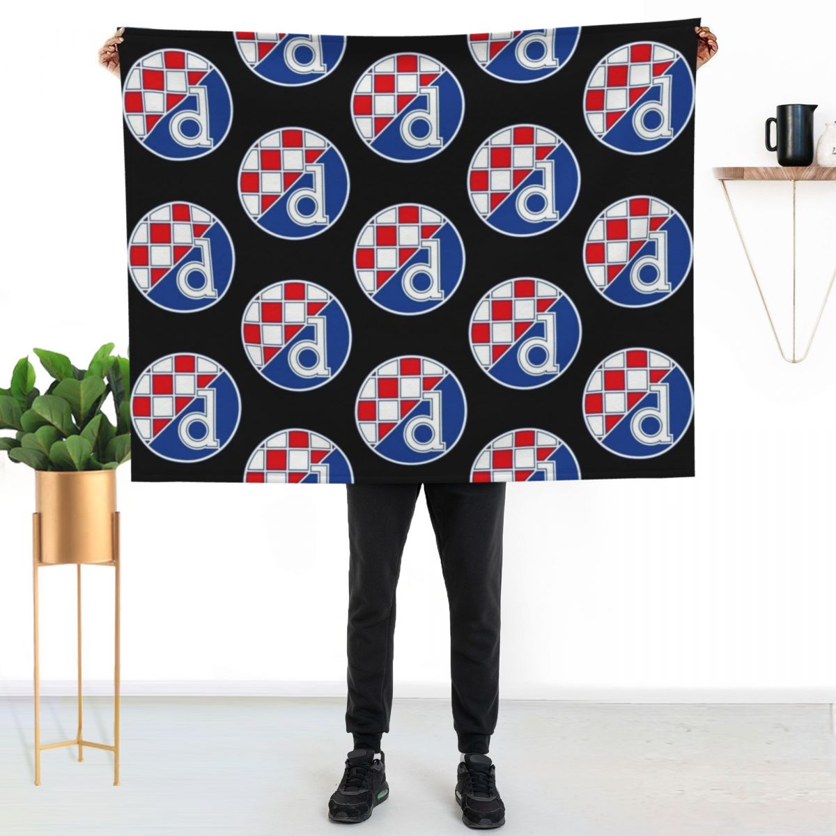 Dinamo Zagreb Throw Blanket So - 3D Printing Zagreb recension och pris
