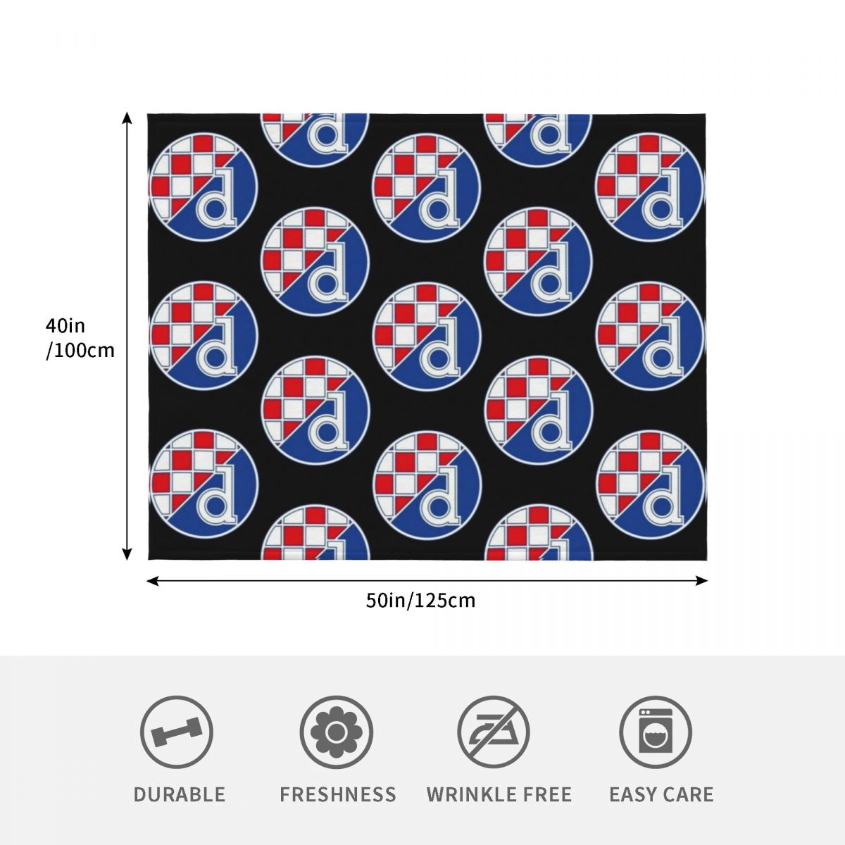Dinamo Zagreb Throw Blanket So - 3D Printing Zagreb recension och pris