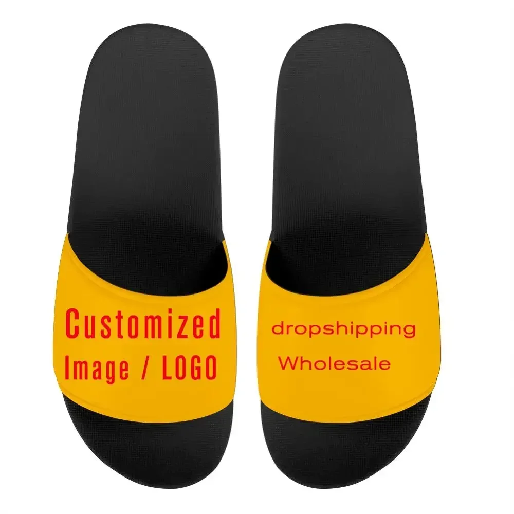 Custom Shoes Men Slippers Flip - 3D Printing Design recension och pris
