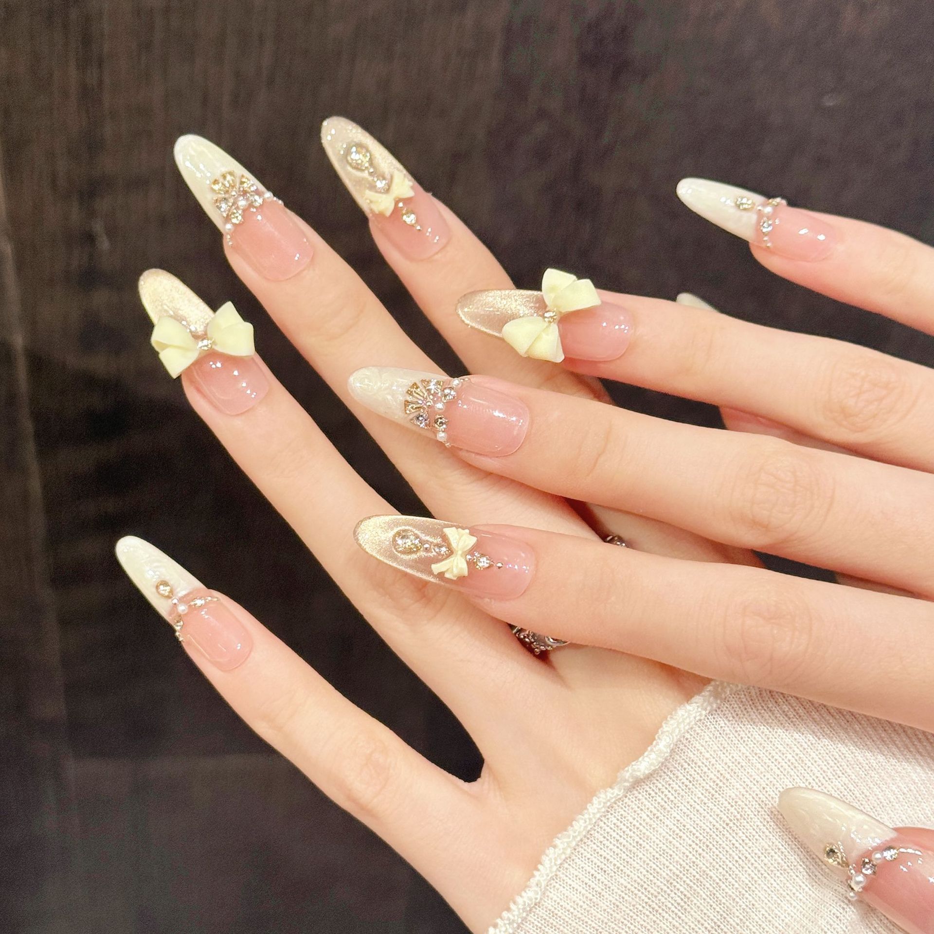 10pcs Handmade Press On Nails  - 3D Printing Nails recension och pris