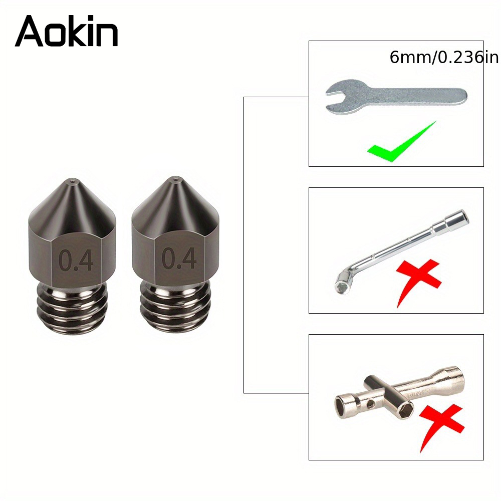 1/5/10PCS MK8 Nozzle Upgrade H - 3D Printing Ender recension och pris