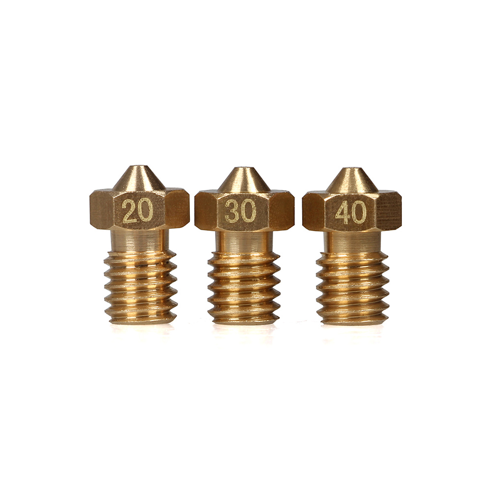 XCR3D 4 PCS/Los High Precision - 3D Printer Nozzle Brass recension och pris