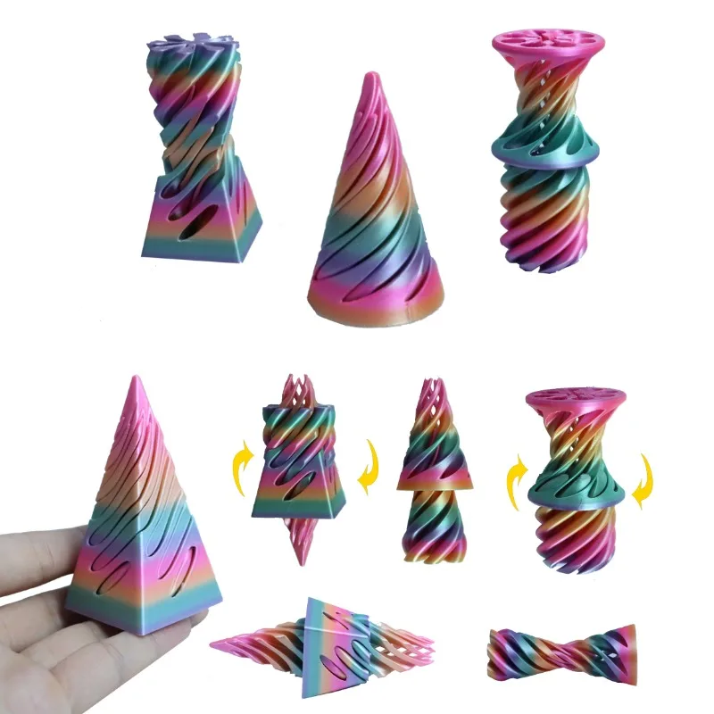 Spiral Cone 3D Printed Highpas - 3D Printing Technology recension och pris