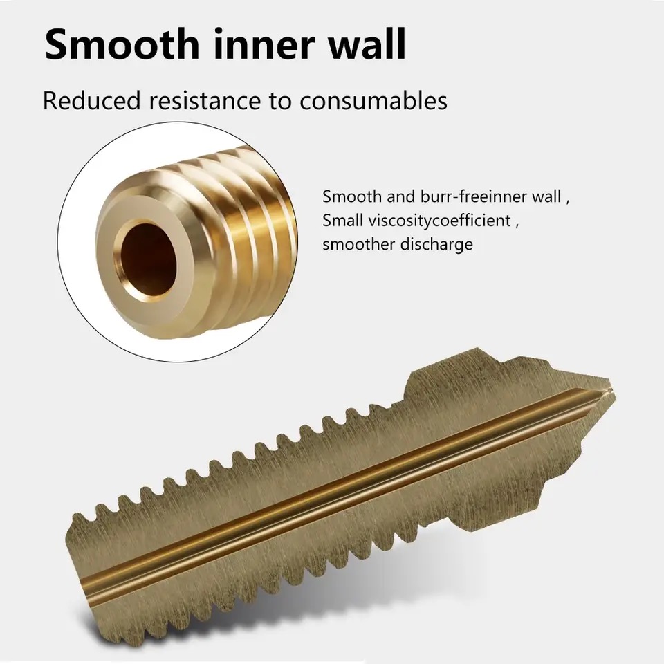 For Creality Ender 3 V3 KE K1/ - 3D Printer Nozzle Brass recension och pris