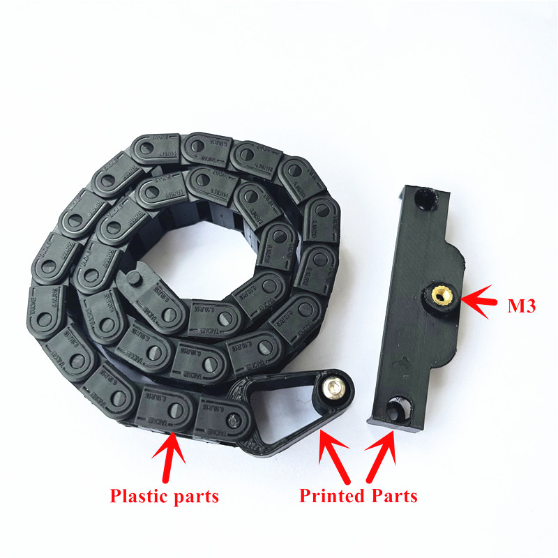 1pcs Flashforge Adventurer 5M  - 3D Printer Cable Chain recension och pris