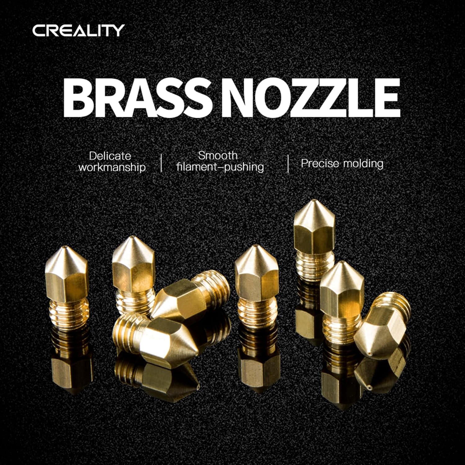 Official Creality Ender 3/Ende - 3D Printer Nozzle Brass recension och pris