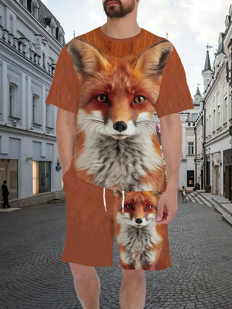 Summer New Men's O-neck T-shir - 3D Printing Design recension och pris