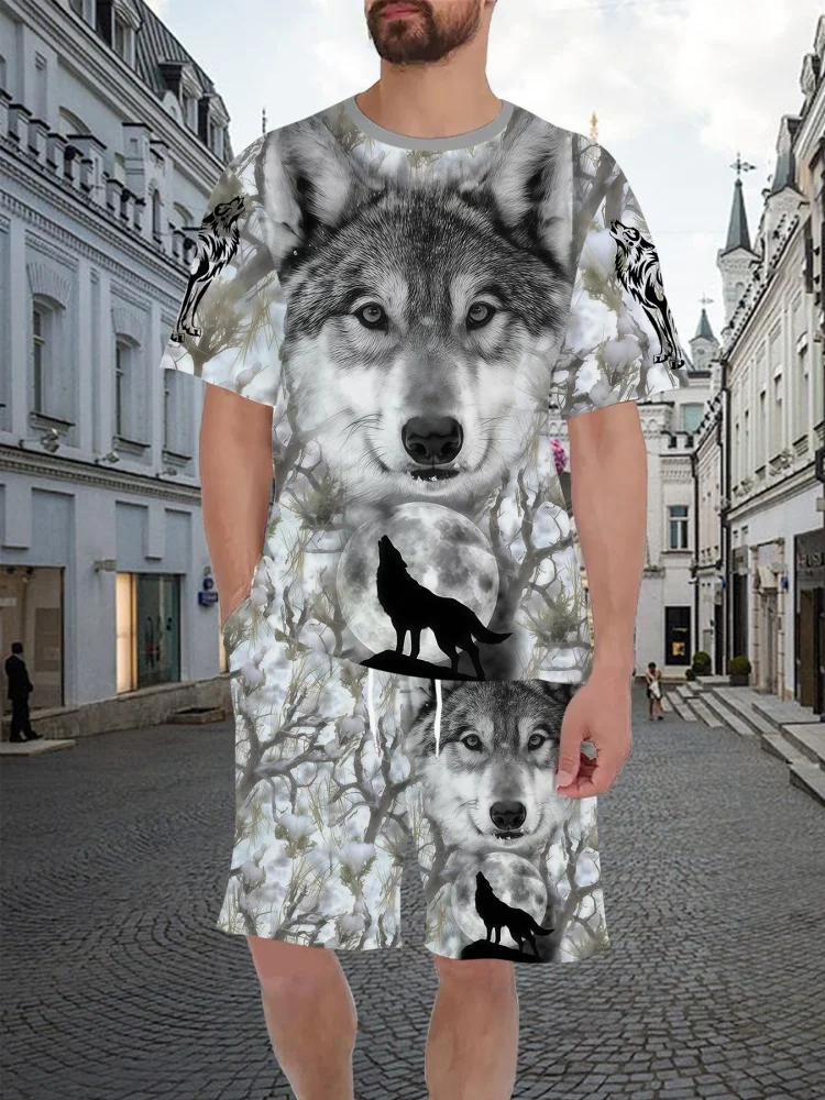 Summer New Men's O-neck T-shir - 3D Printing Design recension och pris