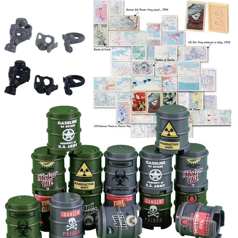 Military Building Blocks 3D Ci - 3D Printing Lego Bricks recension och pris
