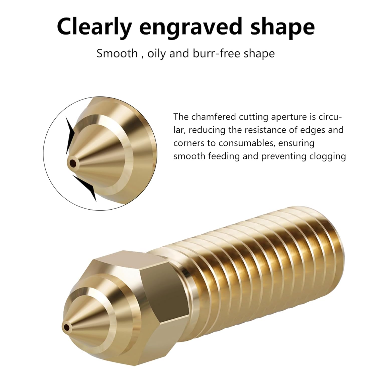 Creality Official K1/K1 Max No - 3D Printer Nozzle Brass recension och pris