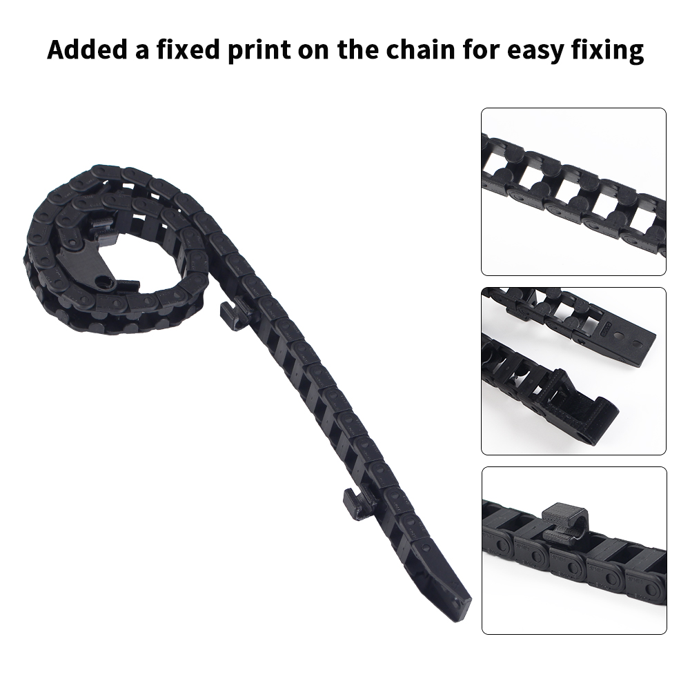 For K1 MAX Drag Chain Detachab - 3D Printer Cable Chain recension och pris