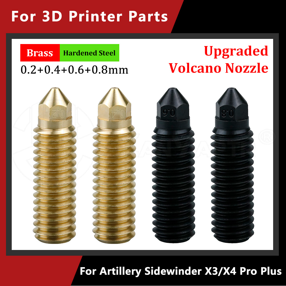 1-5 Pcs Nozzle For Artillery S - 3D Printer Nozzle Brass recension och pris