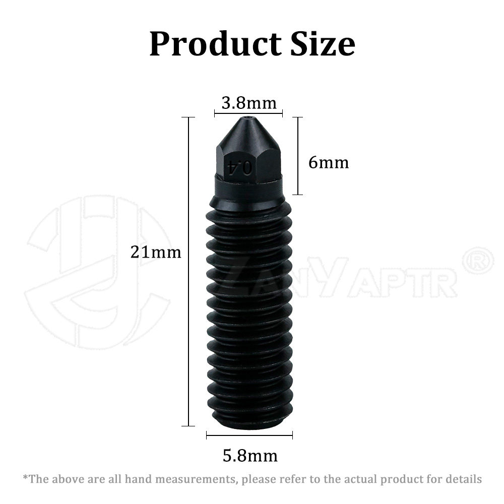 1-5 Pcs Nozzle For Artillery S - 3D Printer Nozzle Brass recension och pris