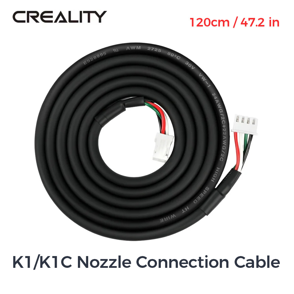Creality K1/K1C Nozzle Connect - 3D Printer Cable Chain recension och pris