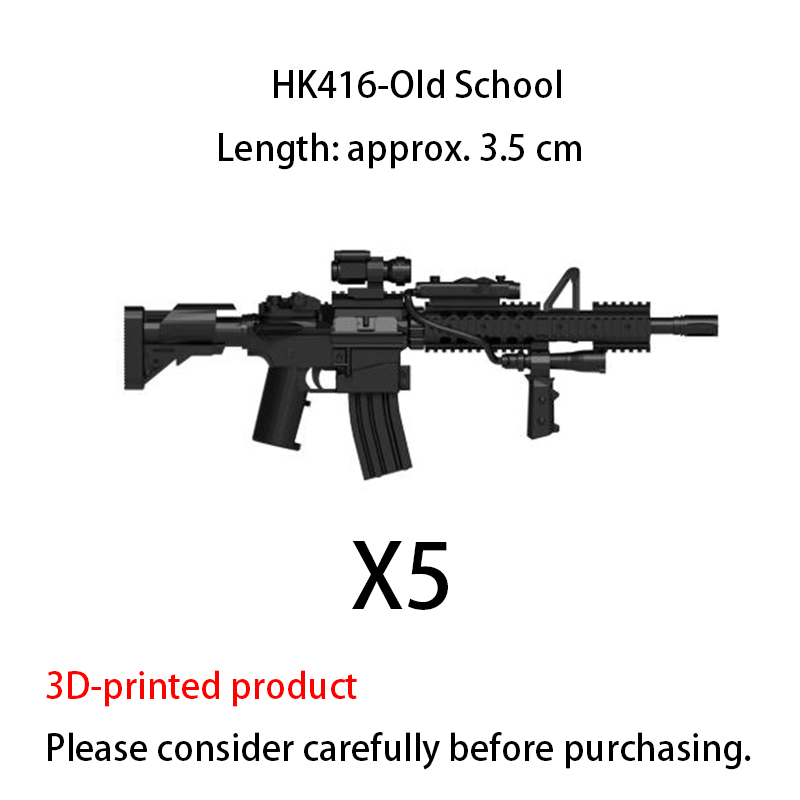 Military 3D-Printed Gun Buildi - 3D Printing Lego Bricks recension och pris