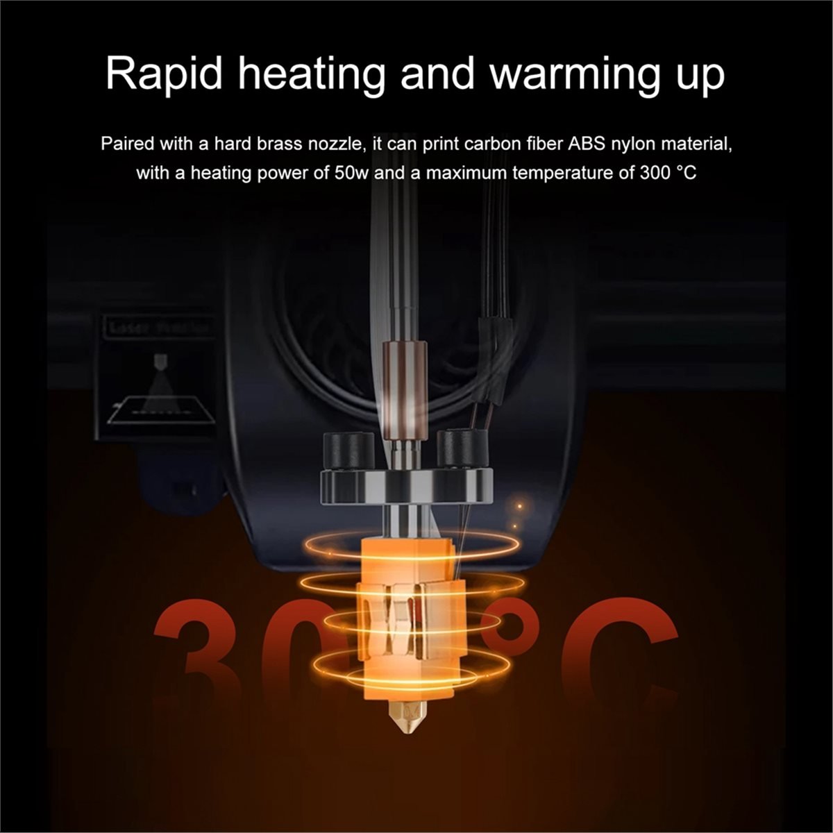 Upgrade Hotend Kit for K1C Hot - 3D Printer Nozzle Brass recension och pris