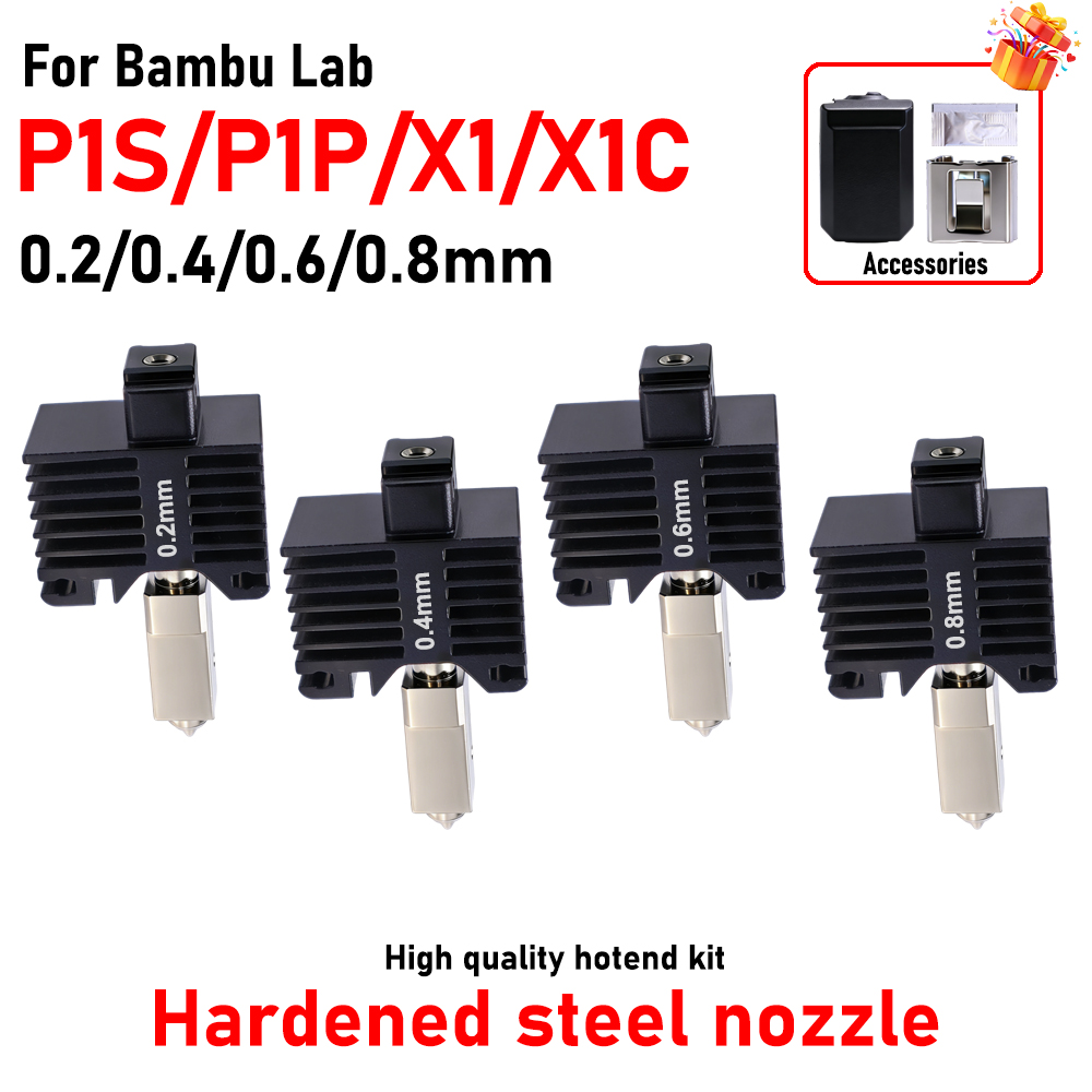 Hotend For Bambu Lab P1P X1C P - 3D Printing Bambu recension och pris