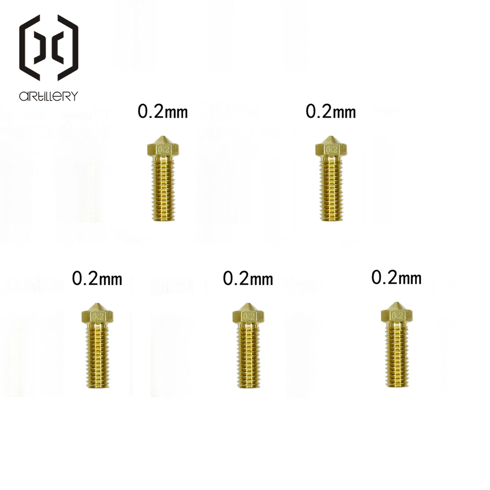 E3D Brass Nozzle 0.2/0.4/0.6/0 - 3D Printer Nozzle Brass recension och pris