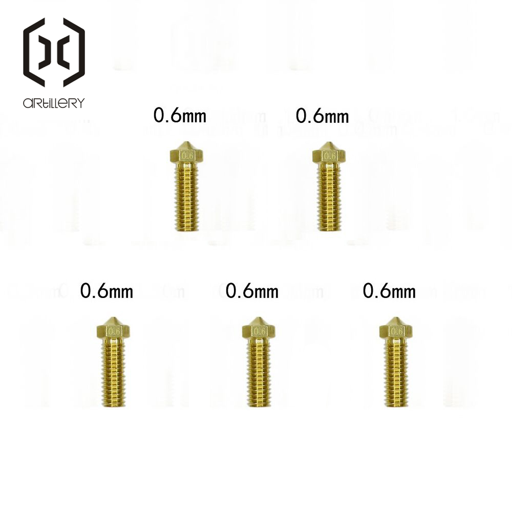 E3D Brass Nozzle 0.2/0.4/0.6/0 - 3D Printer Nozzle Brass recension och pris