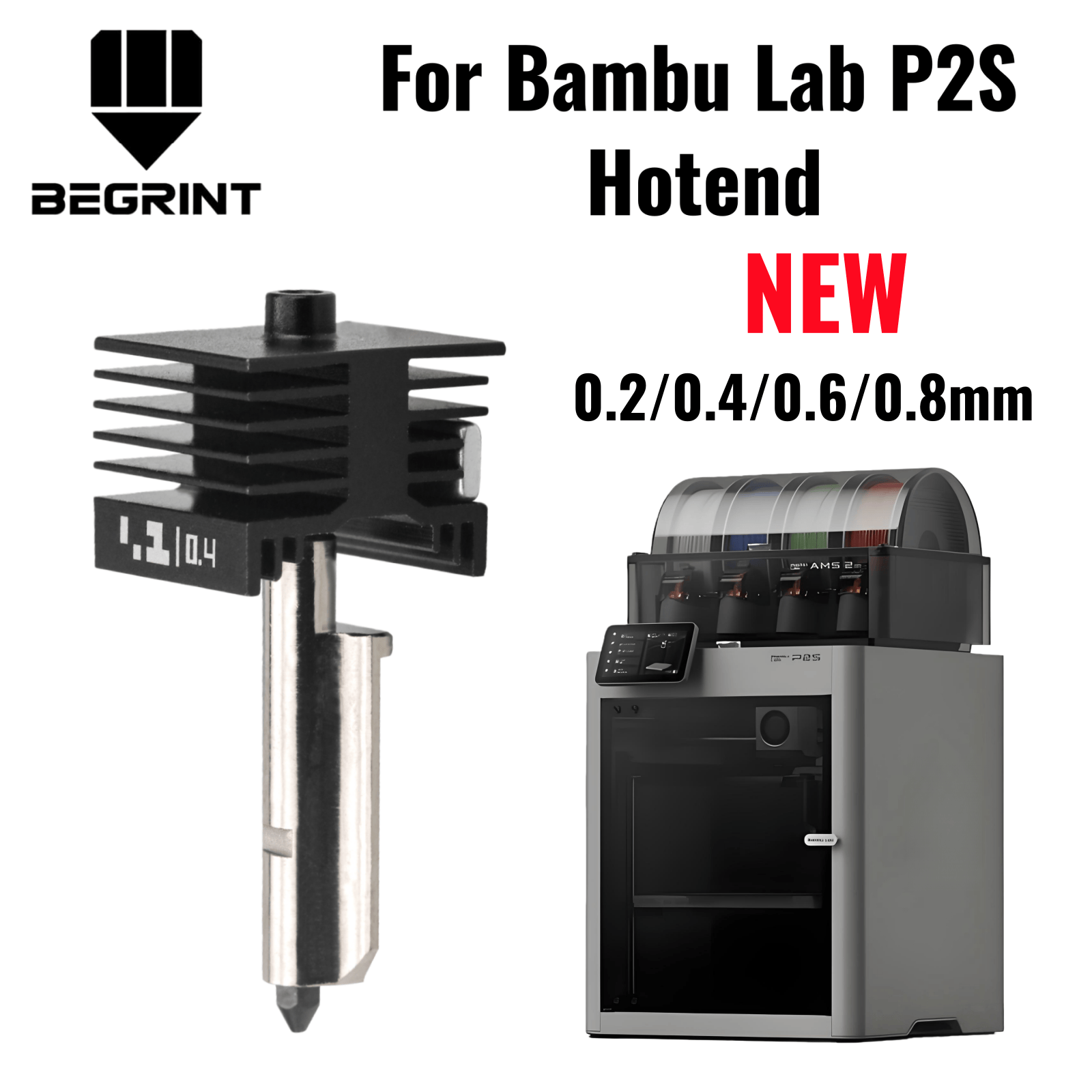 For Bambu Lab P2S X2D Upgraded - 3D Printing Bambu recension och pris