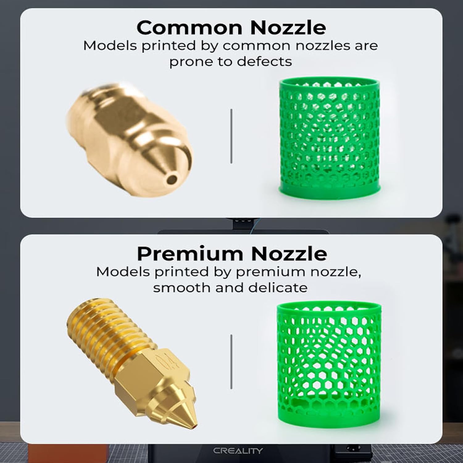 Creality Ender 3 V3 SE Nozzle  - 3D Printer Nozzle Brass recension och pris