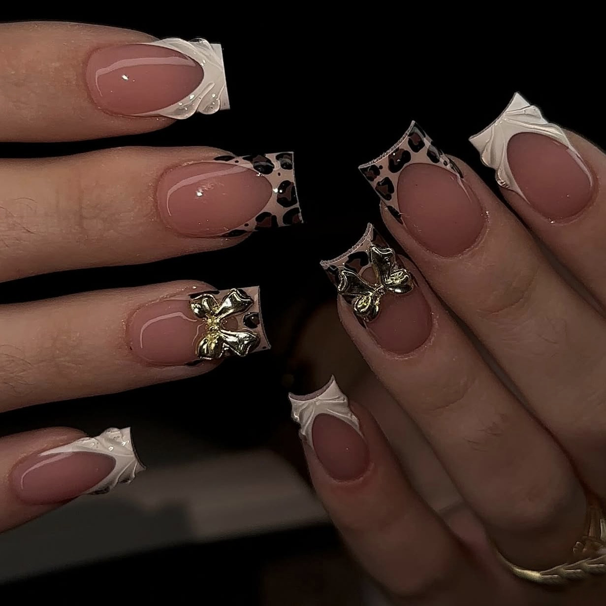 Short square fake nails for wo - 3D Printing Nails recension och pris