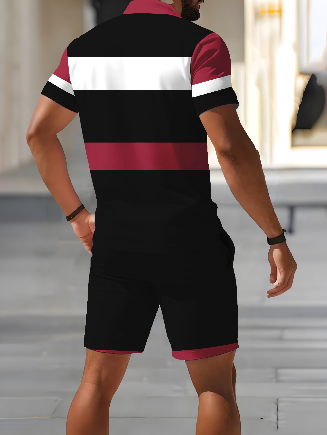 2026 Summer Men's Polo Shirt S - 3D Printing Design recension och pris