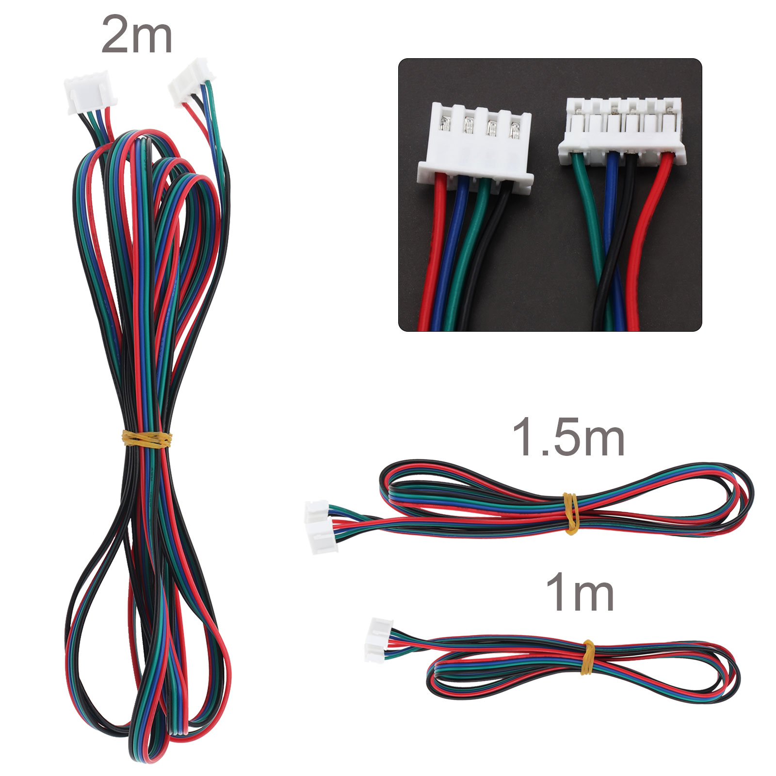 1 Piece 1m / 1.5m XH2.54 4pin  - 3D Printer Cable Chain recension och pris