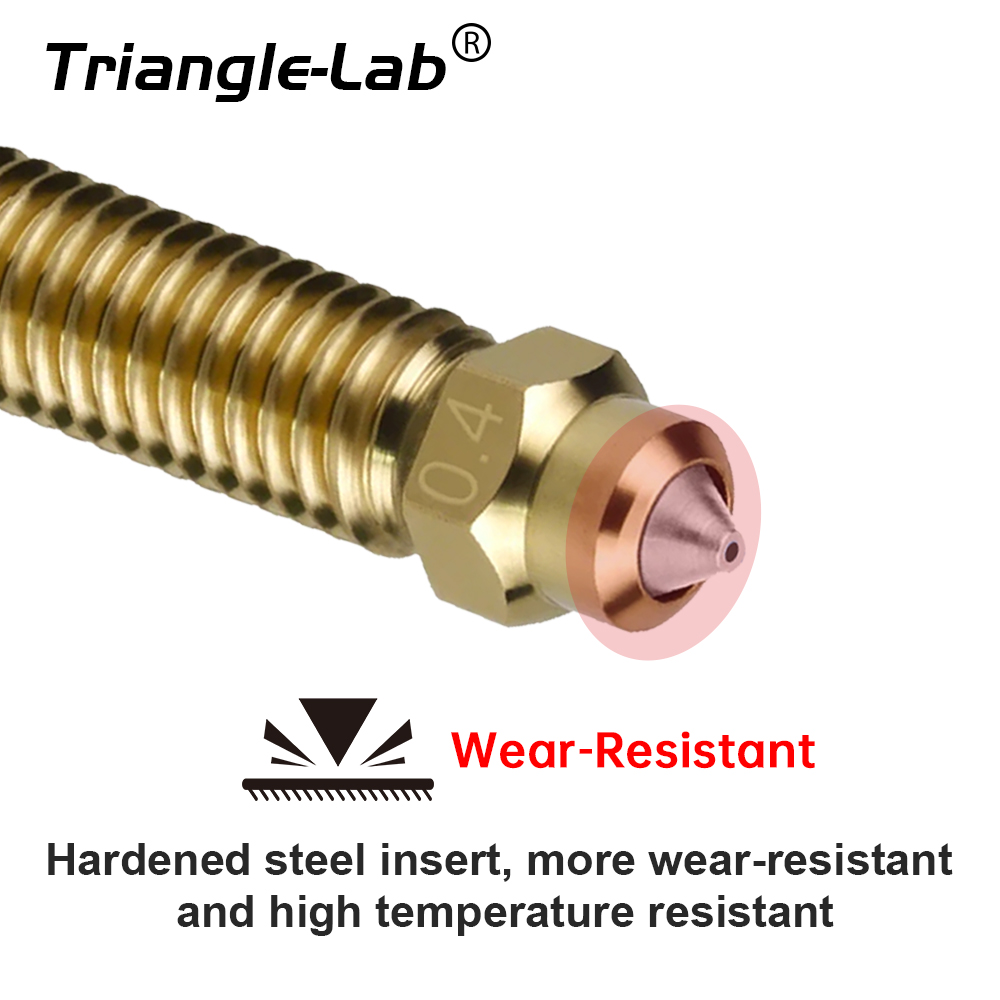 Trianglelab® for Elegoo Centau - 3D Printer Nozzle Brass recension och pris