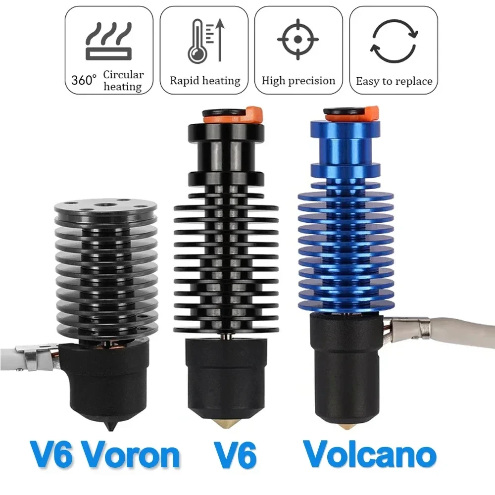 Volcano Hotend E3D V6 24V 50W  - 3D Printing Ender recension och pris